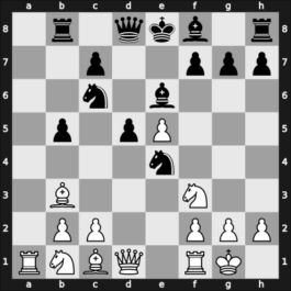 1901 Monte Carlo Monte Carlo MNC – Round 7 – Marco, Georg – 1/2-1/2 – Mason, James – G11