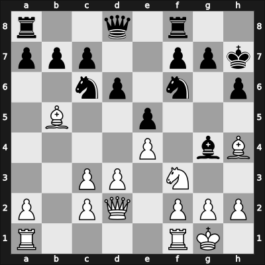 1901 Monte Carlo Monte Carlo MNC – Round 13 – Janowski, Dawid – 1/2-1/2 – Marco, Georg – G24