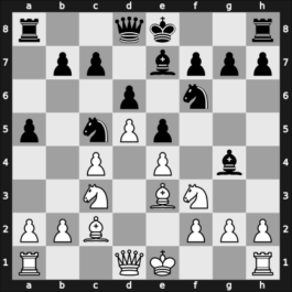 1901 Monte Carlo+ – Round 4 – Schlechter, Carl – 1-0 – Chigorin, Mikhail – G5