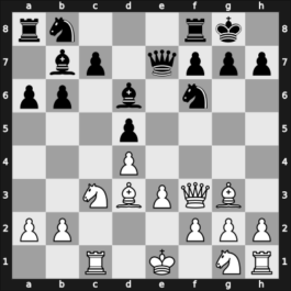 1901 Monte Carlo+ – Round 5 – Von Scheve, Theodor – 1/2-1/2 – Alapin, Simon – G6