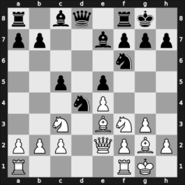 1901 RUS-ch02 – Round 1 – Chigorin, Mikhail – 1-0 – Schiffers, Emanuel – G2