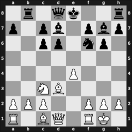 1901 RUS-ch02 – Round 2 – Gennika, L. – 0-1 – Chigorin, Mikhail – G4