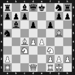 1901 RUS-ch02 – Round 3 – Yankovich, Boris A – 0-1 – Chigorin, Mikhail – G6