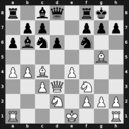 1901 RUS-ch02 – Round 11 – Grigoriev, B. – 1-0 – Janowski, Dawid – G17