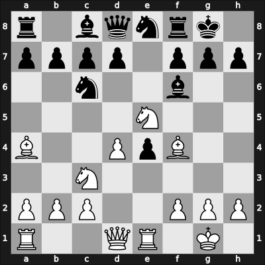 1902 Berlin blindfold simul – Round 1 – Pillsbury, Harry – 1-0 – Lewitt, Moritz – G1