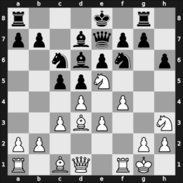 1902 DSB-13.Kongress – Round 8 – Gunsberg, Isidor – 0-1 – Popiel, Ignacy – G34