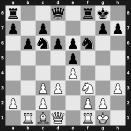 1902 DSB-13.Kongress – Round 11 – Levin Astorga, Nicolas Daniel – 1/2-1/2 – Chigorin, Mikhail – G49