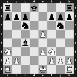 1902 DSB-13.Kongress – Round 12 – Atkins, Henry Ernest – 1/2-1/2 – Mieses, Jacques – G50