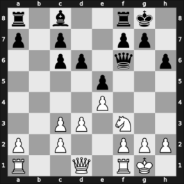 1902 DSB-13.Kongress – Round 15 – Levin Astorga, Nicolas Daniel – 1/2-1/2 – Gunsberg, Isidor – G69