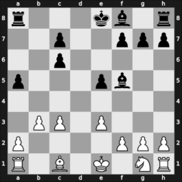 1902 DSB-13.Kongress Hauptturnier A – Round 1 – Neumann, Augustin – 0-1 – John, Walter – G1
