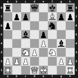 1902 DSB-13.Kongress Hauptturnier A – Round 15 – Loman, Rudolf – 1-0 – Moeller, Jorgen – G40
