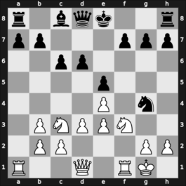 1902 It (Men) Hanover GER – Round 1 – Chigorin, Mikhail – 1/2-1/2 – Pillsbury, Harry – G3
