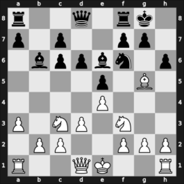 1902 It (Men) Hanover GER – Round 5 – Mason, James – 1/2-1/2 – Von Gottschall, Hermann – G16