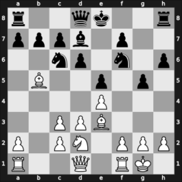 1902 It (Men) Hanover GER – Round 9 – Atkins, Henry Ernest – 0-1 – Pillsbury, Harry – G28