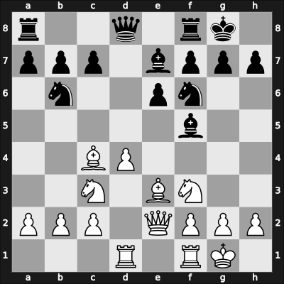 1902 It (Men) Vienna AUT – Round 10 – Breyer, Gyula – 1/2-1/2 – Kostic, Boris – G11