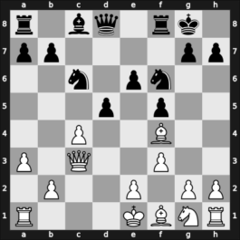 1902 Monte Carlo – Round 1 – Marshall, Frank – 1/2-1/2 – Albin, Adolf – G7