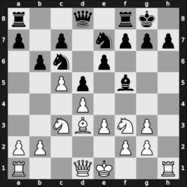 1902 Monte Carlo – Round 12 – Janowski, Dawid – 1/2-1/2 – Chigorin, Mikhail – G53