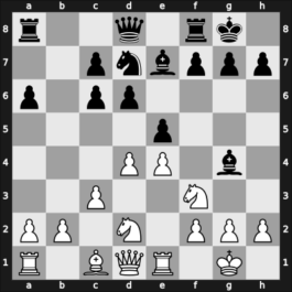 1903 Hilversum – Round 8 – Lange, Max – 0-1 – Leonhardt, Paul – G10