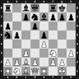1903 Hilversum – Round 10 – Meiners, W B H – 1/2-1/2 – Duras, Oldrich – G12