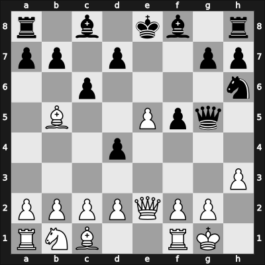 1903 It (Men) Monte Carlo MNC – Round 2 – Teichmann, Radek – 1/2-1/2 – Marshall Viele, Fabrizio Aaron – G11