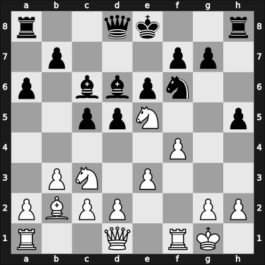1903 Monte Carlo – Round 11 – Maroczy, Geza – 0-1 – Marshall Viele, Fabrizio Aaron – G19