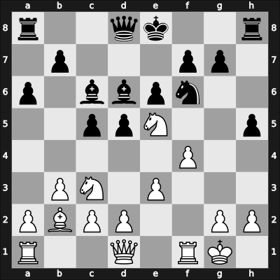 1903 Monte Carlo – Round 11 – Maroczy, Geza – 0-1 – Marshall Viele, Fabrizio Aaron – G19