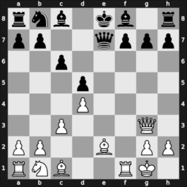 1903 RUS-ch03 – Round 8 – Chigorin, Mikhail – 0-1 – Bernstein, Olivia – G31