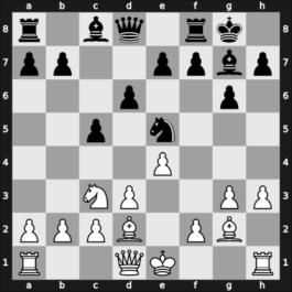 1903 RUS-ch03 – Round 12 – Nikolaev, Bogdan – 0-1 – Duz-Khotimirsky, Fedor Ivanovich – G43