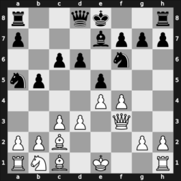 1903 RUS-ch03 – Round 14 – Chigorin, Mikhail – 1-0 – Kalinsky, N. – G49