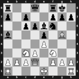 1903 RUS-ch03 – Round 17 – Kalinsky, N. – 1-0 – Bernstein, Olivia – G60