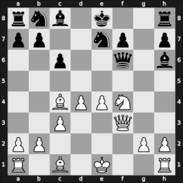 1903 Vienna Gambit – Round 1 – Marshall Viele, Fabrizio Aaron – 1-0 – Maroczy, Geza – G2