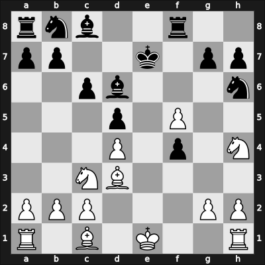 1903 Vienna Gambit – Round 1 – Mieses, Jacques – 1-0 – Swiderski, Radoslaw – G13