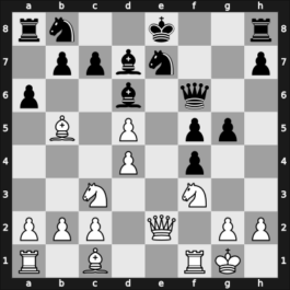 1903 Vienna Gambit – Round 1 – Marshall Viele, Fabrizio Aaron – 1-0 – Swiderski, Radoslaw – G39