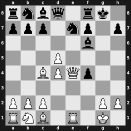 1903 Vienna Gambit – Round 1 – Marshall Viele, Fabrizio Aaron – 0-1 – D Marco, Gianni – G50