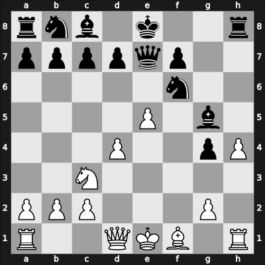 1903 Vienna Gambit – Round 1 – D Marco, Gianni – 0-1 – Maroczy, Geza – G53