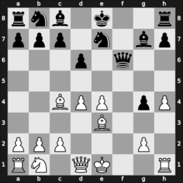 1903 Vienna Gambit – Round 1 – Pillsbury, Harry – 1/2-1/2 – D Marco, Gianni – G54