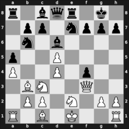 1903 Vienna Gambit – Round 1 – D Marco, Gianni – 1-0 – Gunsberg, Isidor – G60