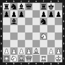 1903 Vienna Gambit – Round 1 – Chigorin, Mikhail – 1-0 – D Marco, Gianni – G70