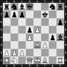 1903 Vienna Gambit – Round ? – Gunsberg, Isidor – 0-1 – Schlechter, Carl – G73
