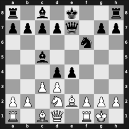 1904 BCF Ch 1st – Round 4 – Tattersall, Creassey Edw Cecil – 1/2-1/2 – Blackburne, Joseph – G13