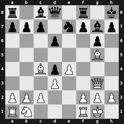 1904 BCF Ch 1st – Round 6 – Atkins, Henry Ernest – 1-0 – Blackburne, Joseph – G19
