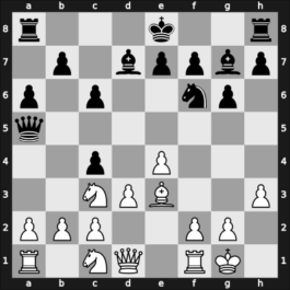 1904 Cambridge Springs – Round 3 – Mieses, Jacques – 1-0 – Fox, Albert – G12