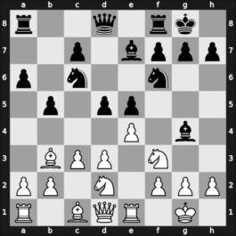 1904 Cambridge Springs – Round 5 – Showalter, Jackson – 1/2-1/2 – Janowski, Dawid – G23