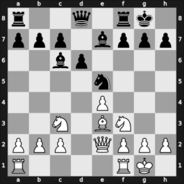 1904 Cambridge Springs – Round 8 – Mieses, Jacques – 0-1 – Lasker, Emanuel – G39