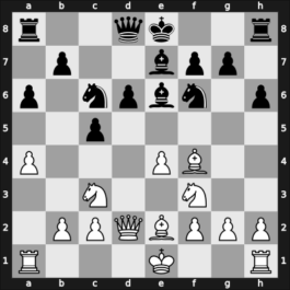 1904 Cambridge Springs – Round 10 – Napier, William – 1/2-1/2 – Delmar, Eugene – G47