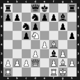 1904 Cambridge Springs – Round 12 – Chigorin, Mikhail – 1-0 – Napier, William – G56