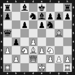 1904 Cambridge Springs – Round 14 – Pillsbury, Harry – 1/2-1/2 – D Marco, Gianni – G67