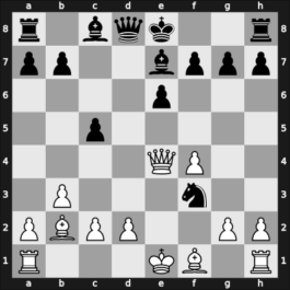 1904 Cambridge Springs – Round 10 – Chigorin, Mikhail – 0-1 – D Marco, Gianni – G22