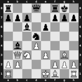 1904 Cambridge Springs – Round 15 – Teichmann, Richard – 0-1 – Chigorin, Mikhail – G27