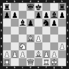 1904 City of London CC National Tournament – Round 13 – Tattersall Creassey, Edward C – 1-0 – Mackenzie, Arthur J – G12
